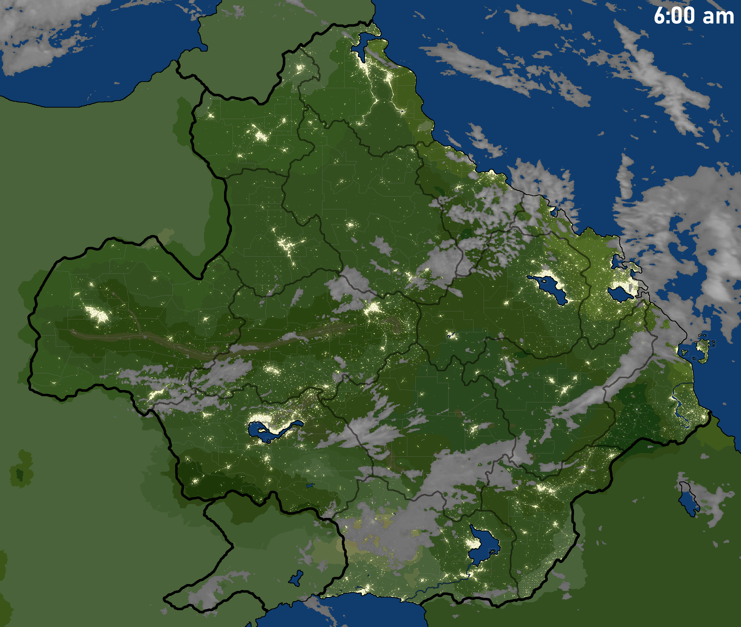 Satellite map: November 11 2025 6:00 AM