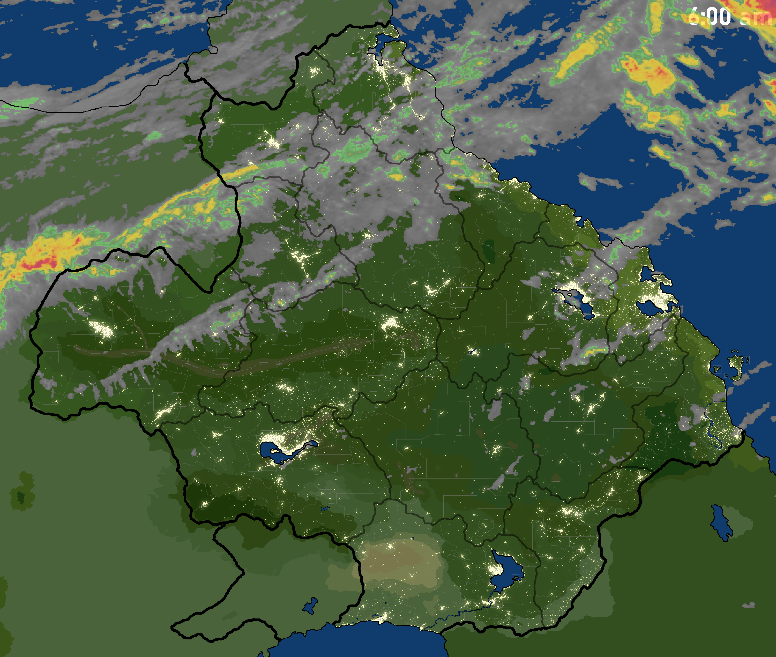 Satellite map: September 24th 2025 6:00 AM